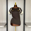 CAMISA FEMININA DO FLAMENGO 26/27 MARRON