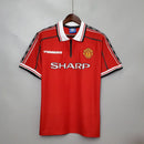 CAMISA RETRO DO MANCHESTER UNITED 98/99 VERMELHO